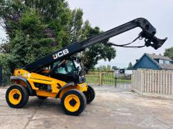 JCB 527-55 WASTE MASTER 4WD TELEHANDLER *YEAR 2013* C/W SOLID TYRES *VIDEO*