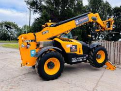 JCB 533-105 4WD TELEHANDLER *YEAR 2018, 10.5 METER REACH* C/W PALLET TINES *VIDEO*