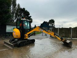 JCB 8026 TRACKED EXCAVATOR *ZERO SWING, YEAR 2017, 3325 HOURS* C/W BUCKET *VIDEO*