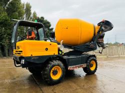 DIECI LH683 SWIVEL TIP CEMENT MIXER *YEAR 2013, 4447 HOURS* C/W 4 WHEEL STEER *VIDEO*