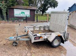 SINGLE AXLE PLANT TRAILER C/W REAR LOADING RAMP *VIDEO*