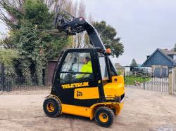 JCB TLT25D TELETRUCK C/W PALLET TINES & FULLY GLAZED CABIN