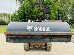 BOBCAT 60 SWEEP HYDRAULIC BRUSH *YEAR 2010, TO SKIDSTEER* VIDEO *