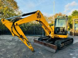 JCB 8080 TRACKED EXCAVATOR *ZERO SWING* TRACK MOTOR LEAKING *VIDEO*