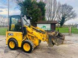 JCB 1CX 4WD BACKHOE DIGGER *2510 HOURS* C/W SELECTION OF BUCKETS & PALLET TINES 