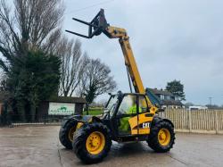 CAT TH330B TELEHANDLER *C/W PALLET TINES*4WD*AG SPEC*