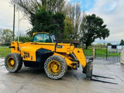 JCB 533-105 4WD TELEHANDLER *10.5 METER REACH* C/W PALLET TINES *VIDEO*