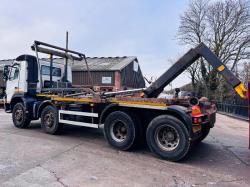 VOLVO FM DOUBLE DRIVE HOOK LOADER LORRY *YEAR 2013, MOT'D MARCH 2025* C/W SKIP 