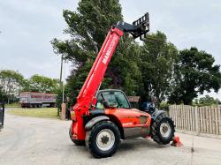 MANITOU MT1030 4WD TELEHANDLER *10METER, YEAR 2012* C/W PALLET TINES *VIDEO*