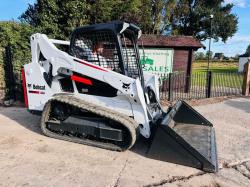 BOBCAT T590 TRACKED SKIDSTEER *YEAR 2018, 2761 HOURS* C/W BUCKET *VIDEO*