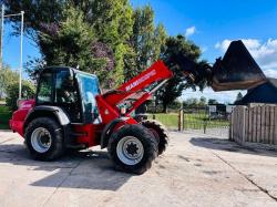 MANITOU MLA628-120LSU 4WD TELEHANDLER *AG-SPEC* C/W PICK UP HITCH *VIDEO*