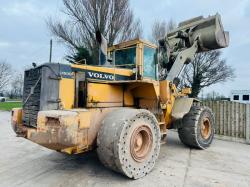 VOLVO L150C LOADING SHOVEL *C/W SOLID TYRES*