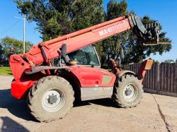 MANITOU MT1740 4WD TELEHANDLER *17 METER REACH* C/W PALLET TINES *VIDEO*