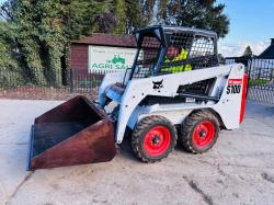 BOBCAT S100 SKIDSTEER *YEAR 2014, 1510 HOURS* C/W BUCKET *VIDEO*