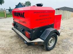 THERMAC PORTABLE SAND BLASTER *YEAR 2010* C/W INGERSOL RAND COMPRESSOR