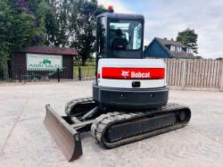 BOBCAT E45 TRACKED EXCAVATOR *YEAR 2019, ONLY 1700 HOURS* C/W QUICK HITCH *VIDEO*