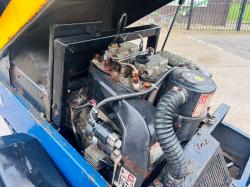 MOSA TS300 6KVA SINGLE AXLE WELDER GENERATOR 