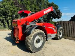 MANITOU 735 4WD TELEHANDLER *YEAR 2016, AG-SPEC* C/W PICK UP HITCH *VIDEO*