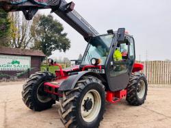 MASSEY FERGUSON 9254 4WD TELEHANDLER *AG-SPEC* C/W BUCKET & PALLET TINES *VIDEO*