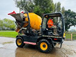 DIECI LH683 SWIVEL TIP CEMENT MIXER *YEAR 2013, 4452 HOURS* C/W 4 WHEEL STEER *VIDEO*