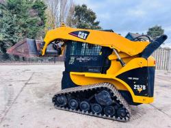 CATERPILLAR 257B TRACKED SKIDSTEER C/W FULLY GLAZED CABIN *VIDEO*