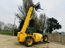 NEW HOLLAND LM133 4WD TELEHANDLER *13 METER REACH* C/W PALLET TINES 