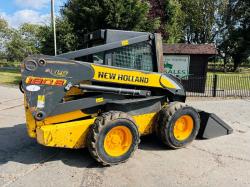 NEW HOLLAND LS180B HIGH LIFT SKIDSTEER C/W BUCKET *VIDEO*