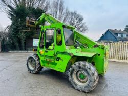 MERLO P30.7 SX 4WD TELEHANDLER *6446 HOURS* C/W PALLET TINES*PERKINS ENGINE*