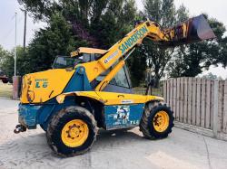 SANDERSON TL6ST 4WD TELEHANDLER *AG-SPEC* C/W BUCKET & PICK UP HITCH *VIDEO*