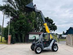 WACKER NEUSON TH412 4WD TELEHANDLER *ONLY 18 HOURS* C/W TINES & BUCKET *VIDEO*