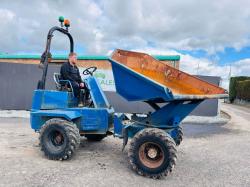 THWAITES 3 TONNE SWIVEL TIP DUMPER