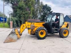 JCB 535-140HI-VIZ 4WD TELEHANDLER *14 METER REACH,  YEAR 2015* C/W BUCKET *VIDEO*