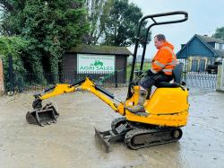 JCB MICRO TRACKED EXCAVATOR *YEAR 2020, ONLY 755 HOURS* C/W 2 X BUCKETS *VIDEO*