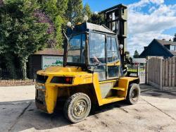 CATERPILLAR DP70 DIESEL FORKLIFT C/W PALLET TINES *VIDEO*