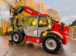 MANITOU MT1135 4WD TELEHANDLER *YEAR 2014* C/W PALLET TINES *VIDEO*