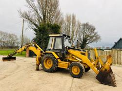 CATERPILLAR 428B 4WD BACKHOE DIGGER C/W EXTENDING DIG *VIDEO*