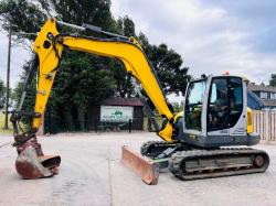 WACKER NEUSON ET90 EXCAVATOR *YEAR 2018, ONLY 3224 HOURS* C/W QUICK HITCH *VIDEO*