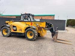 CAT TH314D TELEHANDLER *C/W PALLET TINES*YEAR 2019* READING 5398 HOURS*VIDEO*