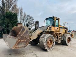 VOLVO L150C LOADING SHOVEL *C/W SOLID TYRES*