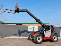 MANITOU MLT 635 130 PS TELEHANDLER*AG SPEC *C/W PALLET TINES*YEAR 2017*VIDEO*