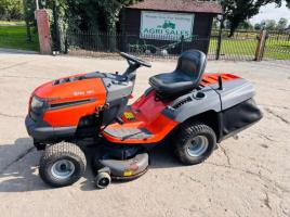 HUSQVARNA CTH175 RIDE ON MOWER C/W COLLECTION BOX 