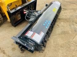 BRAND NEW AGT SSAB72 ROTARY ANGLE SWEEPER *YEAR 2024, CHOICE OF 5* TO SUIT SKIDSTEER 