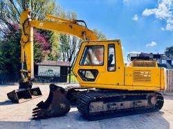 JCB JS130 TRACKED EXCAVATOR C/W QUICK HITCH & 2 X BUCKETS *VIDEO*