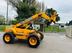 JCB 520 4WD TELEHANDLER C/W 4 WHEEL STEER & PALLET TINES *VIDEO*