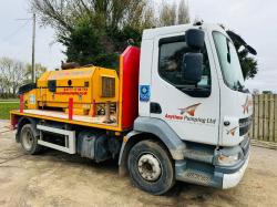 DAF LF55.220 4X2 LORRY C/W PUTZMEISTER CONCRETE PUMP *VIDEO*