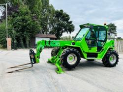 MERLO P38.13 4WD TELEHANDLER *13 METER REACH* C/W PALLET TINES *VIDEO*