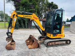 LIUGONG 9027FZTS EXCAVATOR *YEAR 2021, ONLY 791 HOURS* C/W 4 X STRICKLAND BUCKETS 