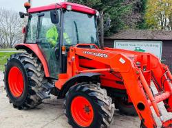 KUBOTA M5700 4WD TRACTOR *ROAD REGISTERED, 1792 HOURS* C/W LOADER & BUCKET *VIDEO*