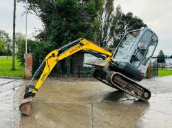 WACKER NEUSON 28Z3 EXCAVATOR *YEAR 2013, 3140 HOURS* C/W VERTICLE DIG SYSTEM *VIDEO*