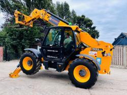 JCB 533-105 4WD TELEHANDLER *YEAR 2018, 10.5 METER REACH* C/W PALLET TINES *VIDEO*